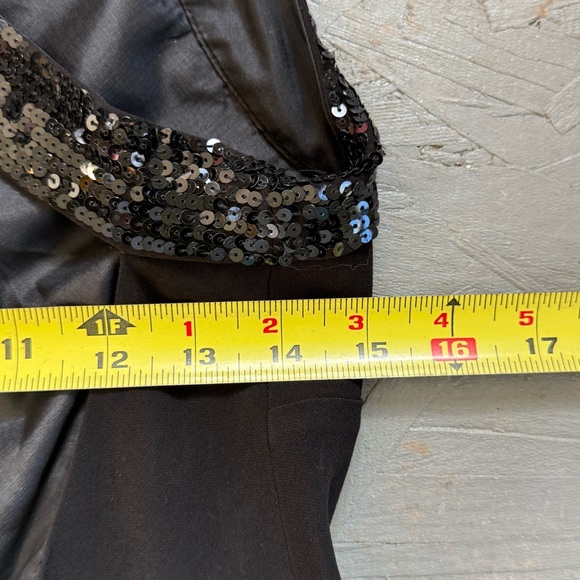 Ralph Lauren Black Sequin Strap Chemise - Picture 11 of 11